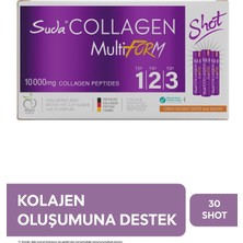 Suda Collagen Multiform Şeftali 30 Shot Türkiye Menşeli İçerik Bilgisi ile Zenginleştirilmiş