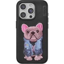 Almira Butik Mey Ithalat®  iPhone 14 Pro Max Cute Desenli Kapak - Siyah