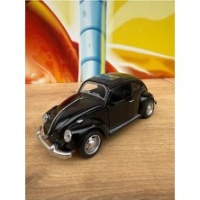 Scntoys Vosvos Diecast Model Araba Kaplumbağa Wolkswagen Klasik Model Araba Sesli Işıklı Açılan Kapılar