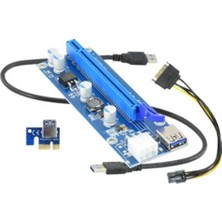 MinerKing Riser Versiyon 009S Bitcoin-Etherium Ekran Kartı Uzatma Aparatı