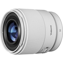 Yongnuo 50MM F/1.8s Df Lite Full Frame Otofokus Lens, Beyaz (Sony E)