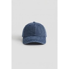Abluka Online Unisex Basic Yıkamalı Beyzbol Şapka Lacivert