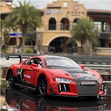 Scntoys Audi R8 Lms Diecast Model Araba Açılan Kapılar Audi Yarış Arabası Model Araba Modifiyeli