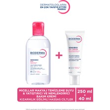 Hassas Ciltler Için Nemlendirici & H2o Micellar Makyaj Temizleme Suyu 2'Li Set