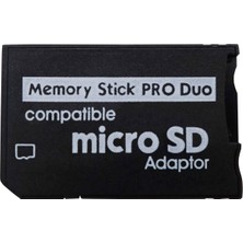Pop Konsol PSP Memory Stick Pro Duo Adaptör PSP Hafıza Kartı Adaptör Mikro SD Kart Çevirici
