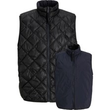 Jack & Jones Jprccjake Kapitone Erkek  Siyah Yelek