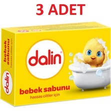 Dalin Bebek Sabunu 100 gr x 3 Adet Hassas Ciltler İçin Anti Alerjik Ürün Kalite Standartlarına Uygun