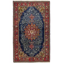 Soho Antiq Hazan Madalyon Desenli Yün Halı 121X207 cm