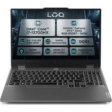 Lenovo Loq 15IRX10 83JE00WGTR FR24 I7-13700HX 40 GB 2 Tb RTX5050 15.6" Full Hd Windows 11 Home Gaming Laptop