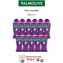 11 Adet Palmolive 500 ml Relax Lavander Duş Jeli ve Rosıe