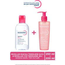 Bioderma Sensibio Micellar Makyaj Temizleme Suyu & Hassas ve Normal Ciltler Yüz Temizleme Jeli