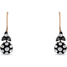 Lial Diamond 0.22 Karat Pırlanta Küpe ,doğal Pırlanta, Sertifikalı Mücevher