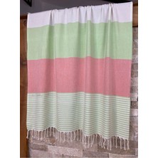 Bohemania Organik Pamuk 90X190 Yeşil Peştemal