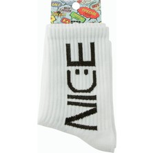 LTG Nova Nice Yazılı Kolej Çorap 8*28
