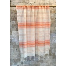 Bohemania Organik Pamuk Turuncu 90X190 Plaj Hamam Peştemali