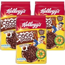 Kellogg's Coco Pops Kakaolu Mısır ve Buğday Gevreği 450 gr x 3 Adet