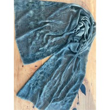 Bohemania Antik Eskitme Naturel Dokuma Siyah Şal 1606098