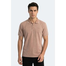 Slazenger Zale Erkek  Bej Tişört