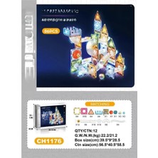Gray Line Gry 7.5cm Işıklı Blok 86 Parça Nel1