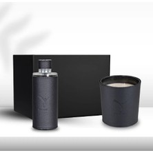 Deri Aly Siyah Mum 500GR & Deri Aly Siyah Kolonya 250ML Hediye Seti
