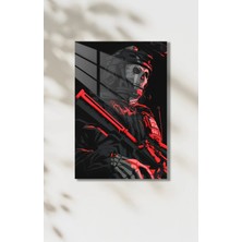 Call Of Duty Skull Soldier Hd Metal Poster – Modern Savaş Gamer Dekoru