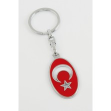 LTG Nova Ay Yıldız Metal Anahtarlık
