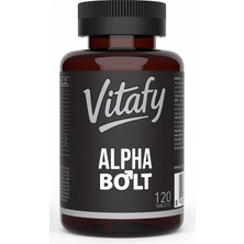 Vitafy Alpha Bolt 120 Tablet Testo Booster