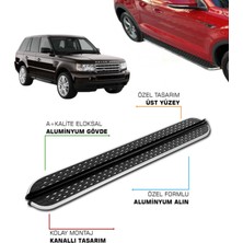 Tuna Oto Land Rover Range Rover Sport Uyumlu 2005 2006 2007 2008 2009 2010 2011 2012 2013 Araca Özel Yan Basamak