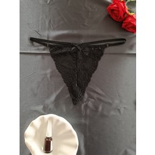 Zena Underwear Sandy Tanga Önü Dantel Detaylı Şık Kadın Iç Giyim Külot