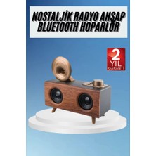 Sh Ticaret Gramafon Radyo Bluetooth Hoparlör Nostaljik Radyo Fm Radyo