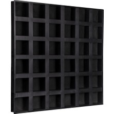 Mete Panel 60X60 Plastik Kara Petek Panel Şilteli Asma Tavan (Sadece Levha Gönderilmektedir.) 1 Adet Fiyatıdır.