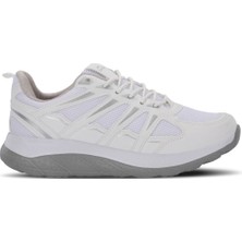 Slazenger Emeka Kadın  Beyaz / Gri Koşu & Yürüyüş Spor Ayakkabısı