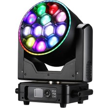 Westa 12X40W Rgbw B-Eye Moving Head Zoom | Pixel Control Profesyonel Sahne Işığı (Case’li)