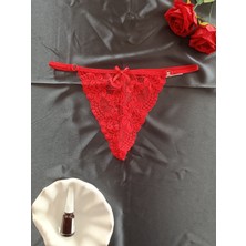 Zena Underwear Sandy Tanga Önü Dantel Detaylı Şık Kadın Iç Giyim Külot