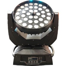 Westa 36X10W Rgbw Zoom Moving Head Wash Işık 360W | Profesyonel Sahne ve Dj Işığı