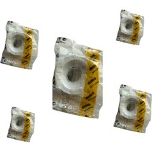 Generic “5’li Ekonomik Paket 50 mm Kada Conta – Lavabo Mutfak Gider Contası Beyaz Hijyenik”