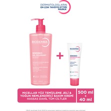Bioderma Hassas ve Kuru Cilt Antioksidan Yoğun Nemlendirici Krem & Hassas ve Normal Cilt Temizleme Jeli