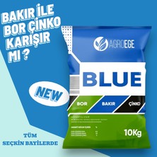 Agroege Blue Mix ( %20 Bakır % 5 Çinko %0,5 Bor ) 10 kg Toz