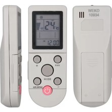 Weko Demirdöküm Pacific Line YKR-F/001 Klima Kumandası