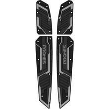 Hsb PH-712 Forza 2018-2026 Kauçuk Basamak Takımı Gri