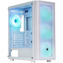 Frisby CM-106 650w 80+ ARGB Fan Gaming Beyaz Mesh Kasa