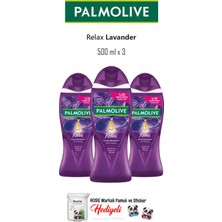 Palmolive 3'lü Relax Lavander Duş Jeli 500 ml ve Rosıe