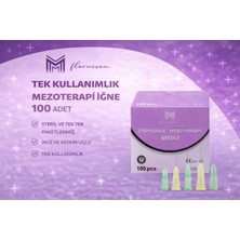 LTG Nova 34G x 8mm Mezoterapi Steril Enjeksiyon Iğnesi 100 Adet 1 Kutu
