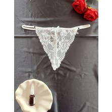 Zena Underwear Sandy Tanga Önü Dantel Detaylı Şık Kadın Iç Giyim Külot