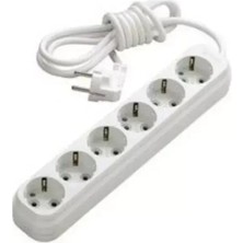 Herşey Trend Herşeytrend 6'lı 2 mt Düz Topraklı Grup Priz ROYALEKS-81835