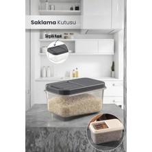 Orvila Çok Amaçlı Saklama Kabı 7.5lt Multibox- Erzak Bakliyat Deterjanlık Saklama Kutusu