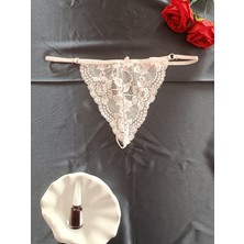 Zena Underwear Sandy Tanga Önü Dantel Detaylı Şık Kadın Iç Giyim Külot