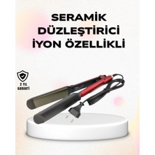 Sh Ticaret Profesyonel Titanyum Saç Düzleştirici - Ayarlanabilir Isı ve Hızlı Isınma Özellikli
