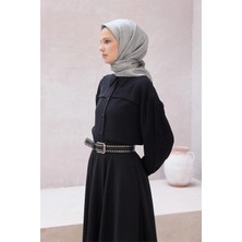 Belli Geometik Desen Ipek Eşarp 4215D (Twıll) Mint - 63