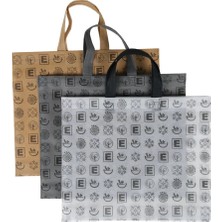 Eczane Bez Çanta Kulplu Körüklü Icon Desen Karma 40X33+7 cm 250 Adet